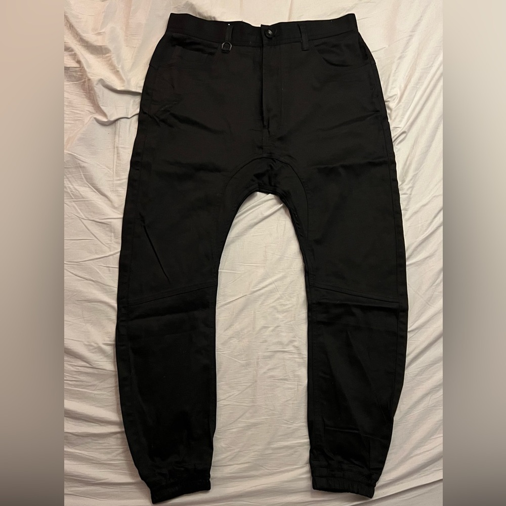 Publish Black Drop Crotch Joggers